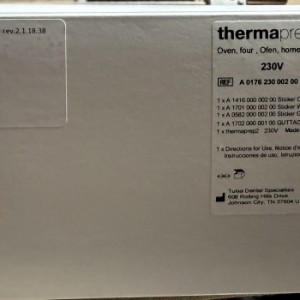 Thermaprep 2 Dentsply Maillefer