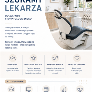Lekarz- stomatolog, ortodonta, pedodonta