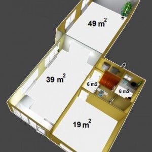 RASZYN centrum 125m2 wys. 3 m PARTER 1,4 km od zjazdu z obwodnicy W-wy