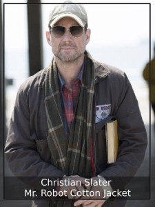 Christian Slater Mr. Robot Cotton Jacket