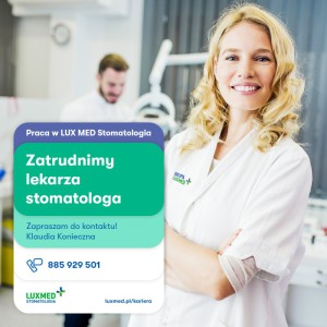 Lekarz Stomatolog (praca w weekendy) - Poznań
